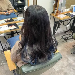 カラー 銀座:似合わせカラー オリーブ🫒アレンジのヘアスタイル