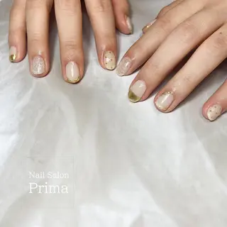 ミディアム ネイル SalonPrima 西院Nail&Eyeのネイルデザイン
