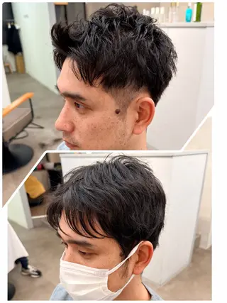 メンズ KOTKA 大山和希のヘアスタイル