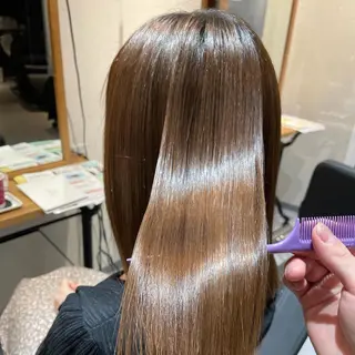 セミロング 藤田一輝 【美髪職人】のヘアスタイル