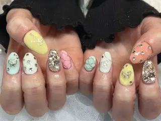 ネイル 持ち込みデザイン得意 /長さだし可✨RUIのネイルデザイン