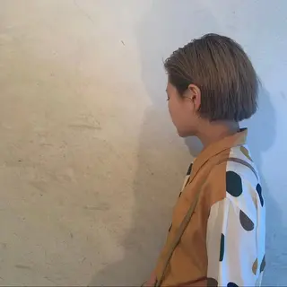 ショート minatsu 東京の技術を京都でのヘアスタイル