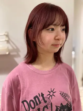 ミディアム カラー マナ🐩メンズカット /パーマモデル募集のヘアスタイル