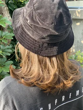 ミディアム カラー ご新規様限定 透明感カラーKANAのヘアスタイル
