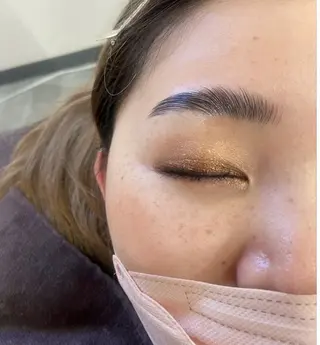 アイブロウ トレンド眉🩵 rina.yoの眉毛・アイブロウイメージ