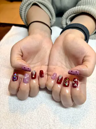 ネイル 菊池 菜月のヘアスタイル