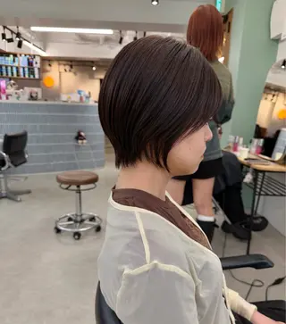 ショート ショートカット募集/ モカのヘアスタイル