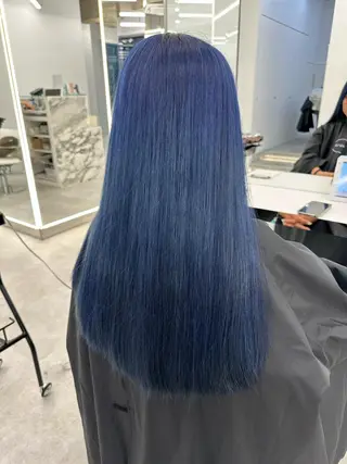 ロング カラー ブリーチ指名No.1 Daikiのヘアスタイル