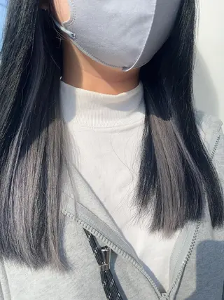 ロング カラー KAEDE🎀 縮毛矯正&パーマ特化のヘアスタイル