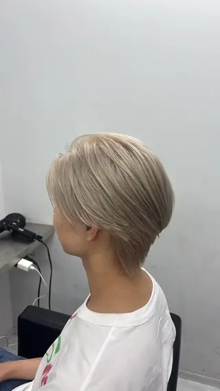 カラー メンズ ピンク🎀/ベージ ュ🧸🥞/ユウキのヘアスタイル