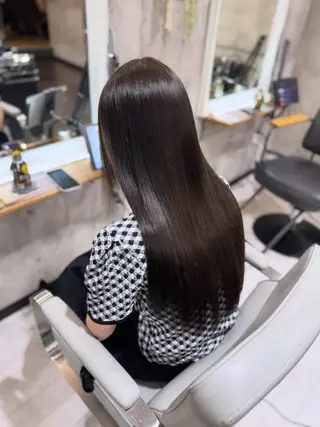 ロング 杉山永 レイヤー×髪質改善のヘアスタイル