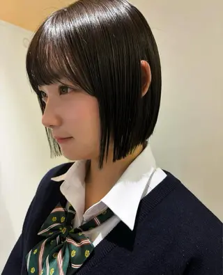 ショート カラー ヘアアレンジ 💟Opus // Mizuki🐕のヘアスタイル