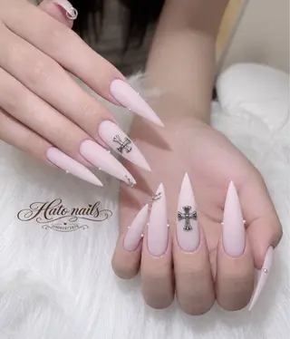 ロング Hato Nailsのネイルデザイン