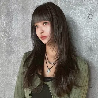 ロング カラー ☆ AYA/DEANのヘアスタイル