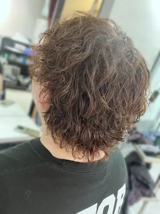 パーマ メンズ mitchy モデル様募集中♪のヘアスタイル