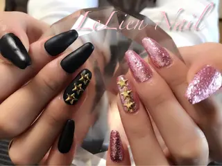 ネイル モチの良さ◉ フィルインネイル♡のネイルデザイン