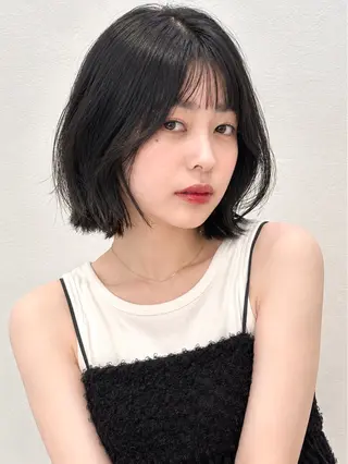 ショート カラー パーマ kazuki【顔周り ×レイヤーカット】のヘアスタイル