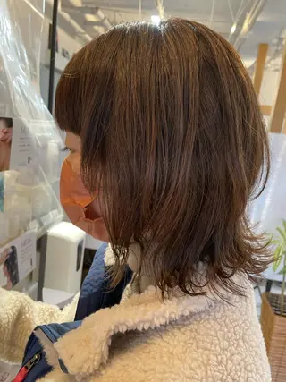 ミディアム 中村 幸子のヘアスタイル