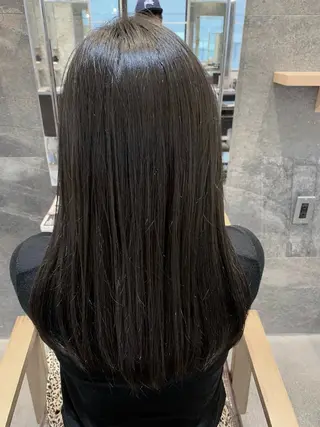 ロング カラー 塚本 昂のヘアスタイル