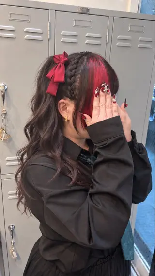 ヘアアレンジ 🎀カラーモデル 募集中/あいり🎀のヘアスタイル