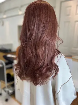 ミディアム カラー あんじゅ ✨暖色カラー✨高崎のヘアスタイル