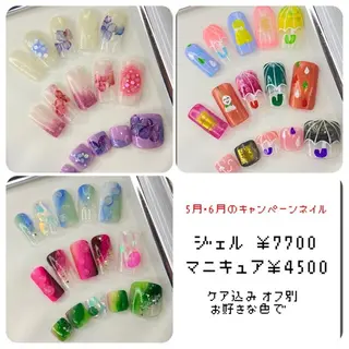 ネイル ネイリスト aicoのネイルデザイン