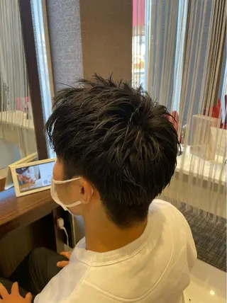 ショート メンズ ✂︎山﨑 涼太✂︎のヘアスタイル