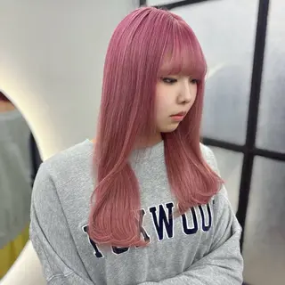 ロング カラー Ren. 🦋デザインカラーのヘアスタイル