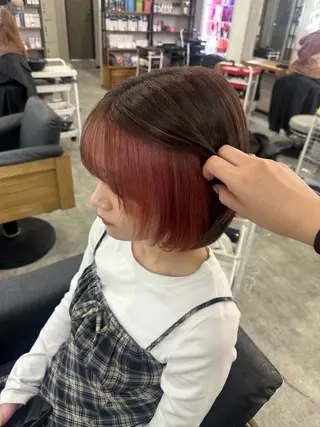 ショート MOURI CHISATOのヘアスタイル