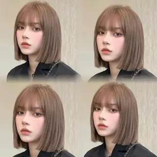 ミディアム 原宿/ボブカット レイヤーカット/大智のヘアスタイル