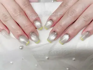 ミディアム Quick Sukarupuのネイルデザイン