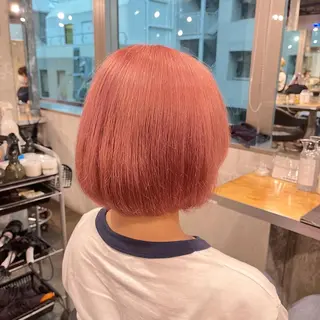 ショート 🪞透明感カラー🫧 縮毛矯正🥇かずきのヘアスタイル