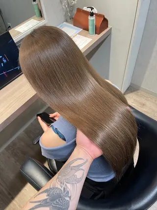 ロング カラー ANDIAMO SAKAE🍁楓のヘアスタイル