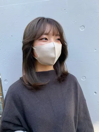 ミディアム 🍃YURI 🍃のヘアスタイル