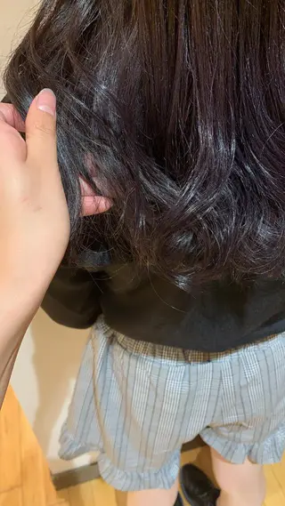 ロング カラー 齊藤 衣梨佳のヘアスタイル