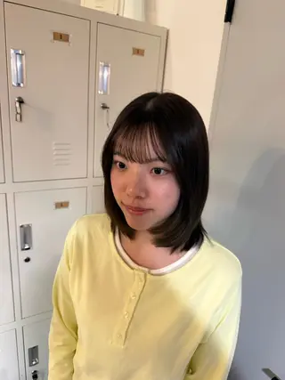 ミディアム FERIA池田/ 大達咲月のヘアスタイル