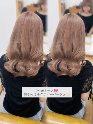 セミロング ❤︎KOHARU❤︎ 二条/モデル様急募のヘアスタイル