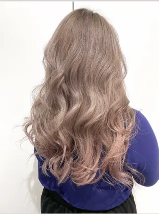 ロング カラー パーマ ヘアアレンジ メンズ キッズ kotona 🤍miuraのヘアスタイル