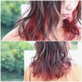 ミディアム カラー Viage （ビアージュ）のヘアスタイル