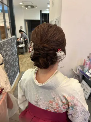 ヘアアレンジ mai /attraのヘアスタイル