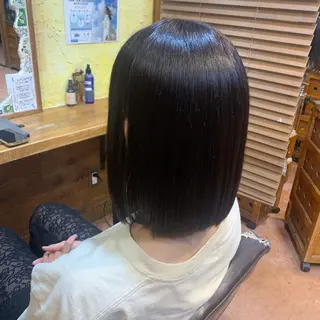 ショート カラー しんぼり なおみのヘアスタイル