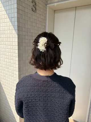ショート 🪐海外hair/パ ーマ/暖色/ミミ🌼のヘアスタイル