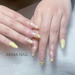 セミロング Akina Nail 亀戸のネイルデザイン