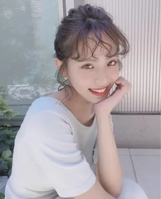 ロング カラー 河島 裕樹のヘアスタイル