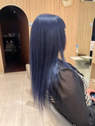ロング カラー 🤍髪質改善/酸熱× 艶カラー🤍🫧リサのヘアスタイル