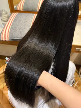 ロング カラー スエキ タクミ／昭島のヘアスタイル