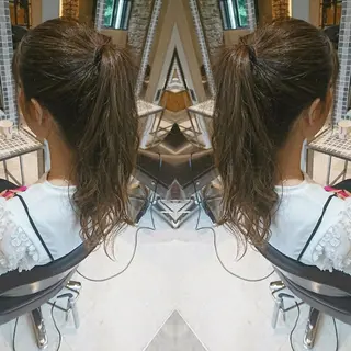 ロング カラー センター南 SEIJIのヘアスタイル