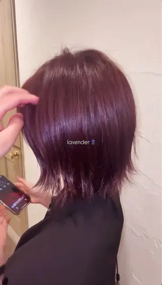 ショート カラー 杉澤 凛々愛のヘアスタイル