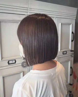 カラー 似合わせカット/ボブ ナチュラルメンズヘアのヘアスタイル
