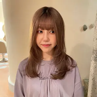 ロング 平尾/薬院*北谷治子 *艶髪レイヤーカットのヘアスタイル